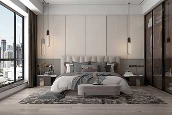 商丘现代风格-卧室