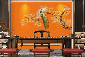 商丘森佰汇航空纤维墙咔（春花秋月）