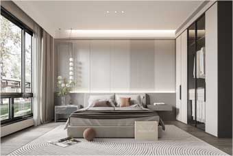 商丘卧室空间案例